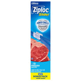Ziploc Grip 'n Seal Technology Clear Storage Slider Bag 13 pk, Pack of 12
