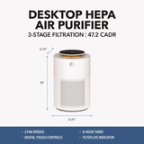 Perfect Aire HEPA Air Purifier 90 sq ft