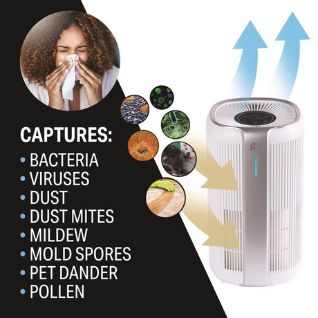 Perfect Aire HEPA Air Purifier 323 sq ft
