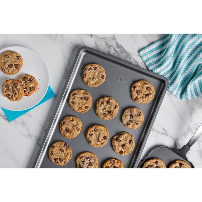 Wilton Silver 11 in. W X 17 in. L Baking Sheet Gray 1 pc, Pack of 6