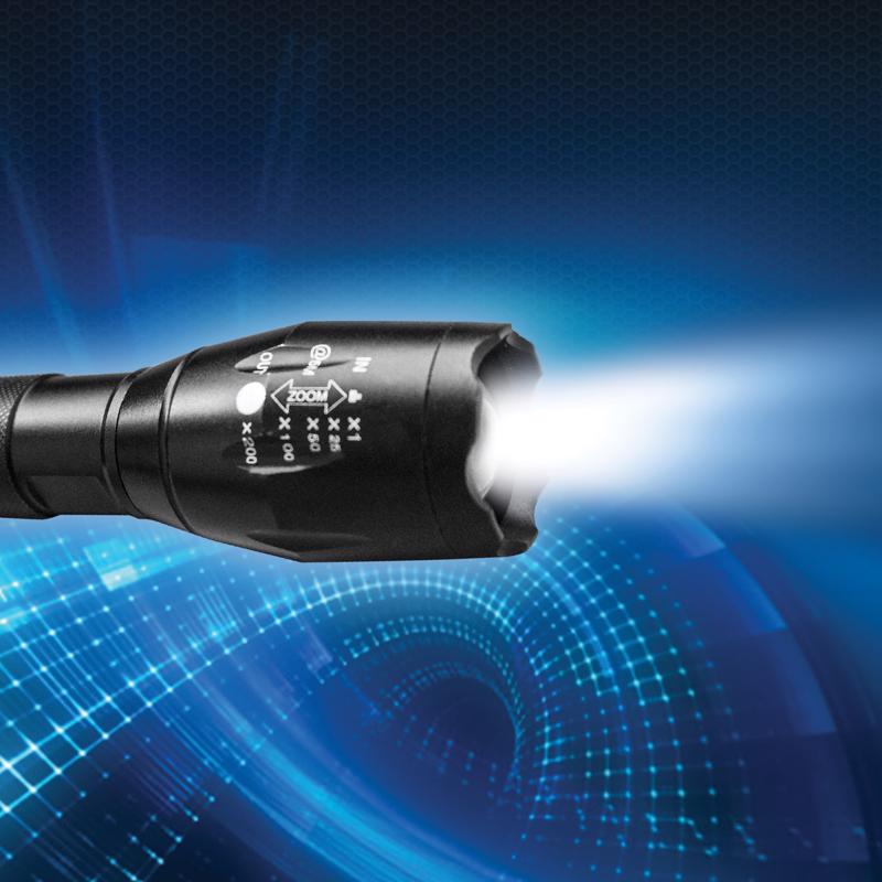 Bell & Howell Black LED Tactical Flashlight