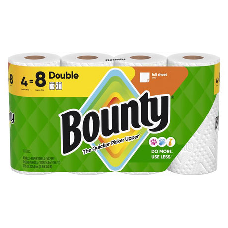 Bounty Paper Towels 50 sheet 2 ply 4 pk, Pack of 6