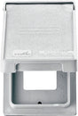 Eaton Wiring Devices S2966W-SP Cover, 4-3/4 in L, 2-61/64 in W, Rectangular, 1-Gang, Thermoplastic, White