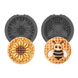 Dash MultiMaker 1 waffle Gray Metal Mini Waffle Removable Plates