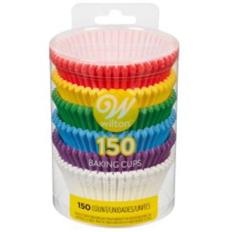 Wilton 2 in. Rainbow Baking Cups 150 pc