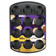 Wilton Gold 15 in. W X 11 in. L Muffin Pan Gray 1 pc