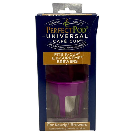 Perfect Pod 1 cups Purple Circle Reusable Coffee Filter 1 pk