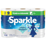 Sparkle Paper Towels 165 sheet 2 ply 3 pk, Pack of 8