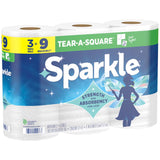 Sparkle Paper Towels 165 sheet 2 ply 3 pk, Pack of 8