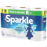 Sparkle Paper Towels 165 sheet 2 ply 3 pk, Pack of 8