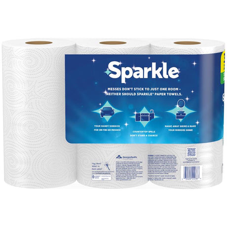 Sparkle Paper Towels 165 sheet 2 ply 3 pk, Pack of 8