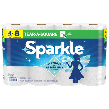 Sparkle Paper Towels 110 sheet 2 ply 1 pk, Pack of 6