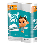 Angel Soft Toilet Paper 6 Rolls 320 sheet 1280 in., Pack of 6