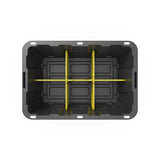 Organize-it 27 gal Yellow Storage Tote Divider 15 in. H X 8 in. W X 2 in. D, Pack of 8