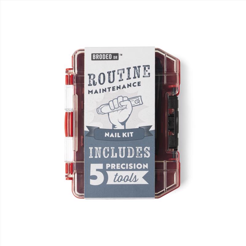 Brodeo Drive Black Routine Maintenance Nail Kit 1 pk, Pack of 24