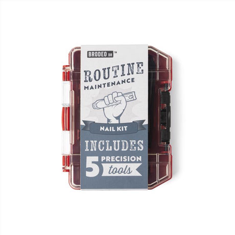 Brodeo Drive Black Routine Maintenance Nail Kit 1 pk, Pack of 24