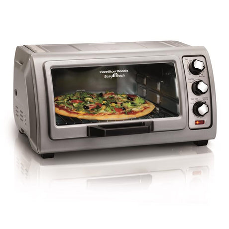 Hamilton Beach Metal Silver 6 slot Toaster Oven 10.81 in. H X 20.13 in. W X 16.69 in. D