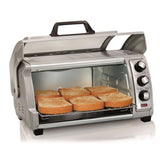 Hamilton Beach Metal Silver 6 slot Toaster Oven 10.81 in. H X 20.13 in. W X 16.69 in. D