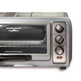 Hamilton Beach Metal Silver 6 slot Toaster Oven 10.81 in. H X 20.13 in. W X 16.69 in. D