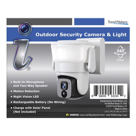 i Battery Powered Outdoor Security Camera