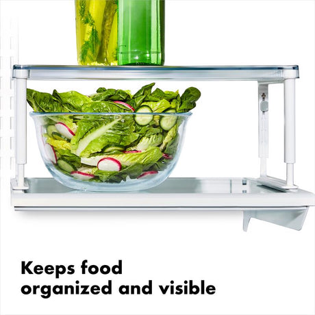 OXO Good Grips Plastic Refrigerator Shelf Riser