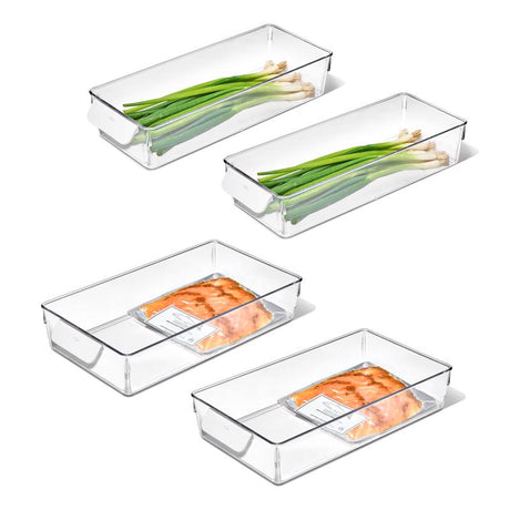 OXO Good Grips Plastic Refrigerator Bin Set