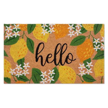 First Concept 18 in. W X 30 in. L Multi-Color Coir Door Mat