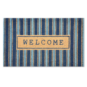 First Concept 18 in. W X 30 in. L Multi-Color Coir Door Mat