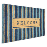 First Concept 18 in. W X 30 in. L Multi-Color Coir Door Mat