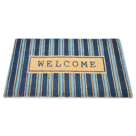 First Concept 18 in. W X 30 in. L Multi-Color Coir Door Mat