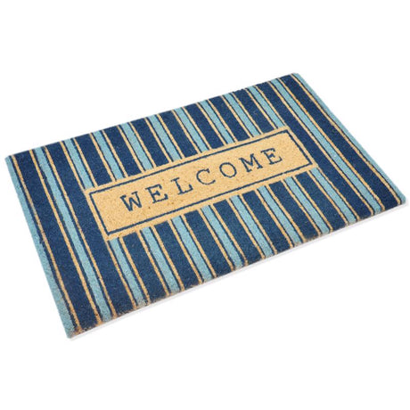 First Concept 18 in. W X 30 in. L Multi-Color Coir Door Mat
