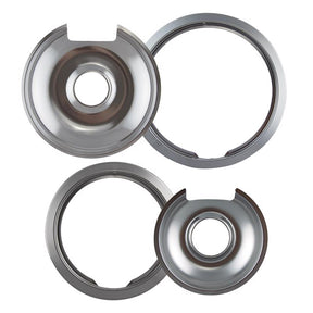 Range Kleen Steel Drip Pans and Trim Rings 6.19 in. W