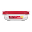 Rubbermaid Easy Store 4.92 cups Clear Food Storage Container 1 pk, Pack of 4