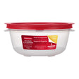 Rubbermaid Easy Store 5.94 cups Clear Food Container and Lid 1 pk, Pack of 2