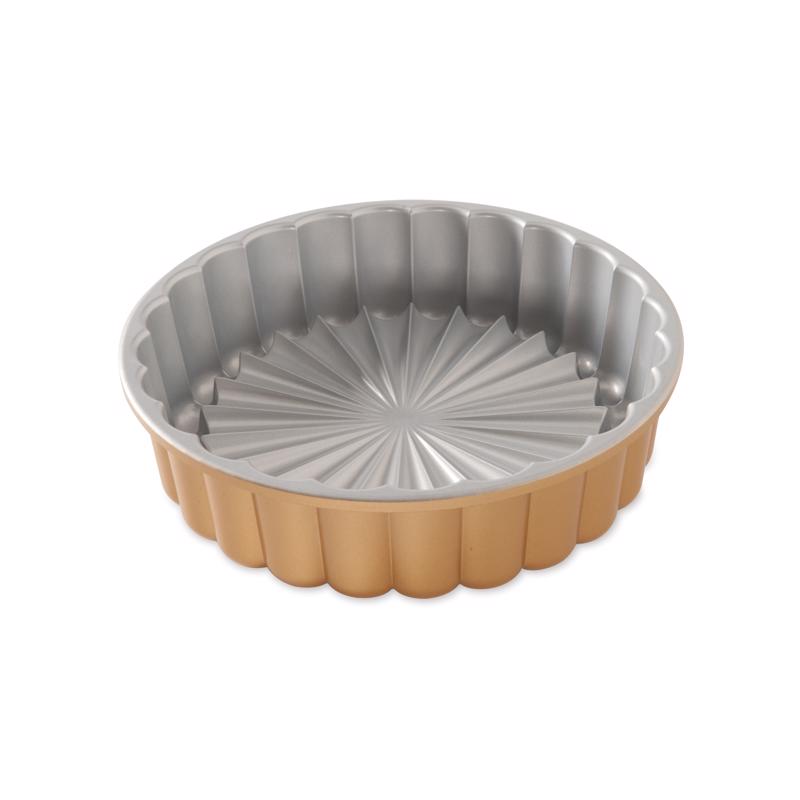 Nordic Ware 8.75 in. W X 8.75 in. L 8 in. Charlotte Cake Pan Pink 1 pc