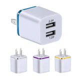 Diamond Visions 2 Port USB Wall Charger, Pack of 24
