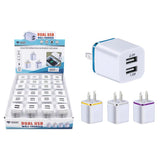 Diamond Visions 2 Port USB Wall Charger, Pack of 24