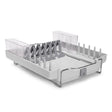 OXO Good Grips 19 in. L X 16 in. W X 5 in. H Gray Stainless Steel Dish Rack