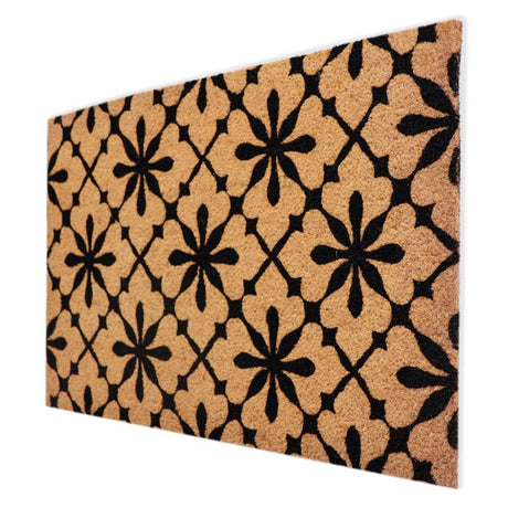 First Concept 18 in. W X 30 in. L Multi-Color Coir Door Mat
