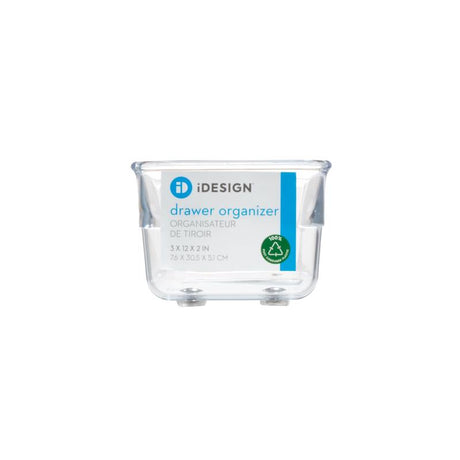 iDesign 2 in. H X 3 in. W X 12 in. D Plastic Drawer Organizer