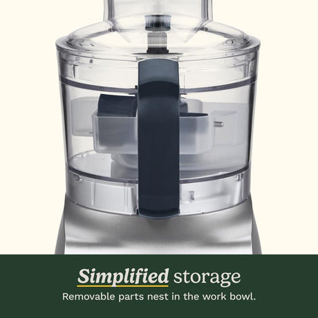 Cuisinart Brushed Nickel Silver 5 cups Food Processor 250 W