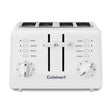 Cuisinart Plastic White 4 slot Toaster 7.2 in. H X 10.7 in. W X 10.8 in. D
