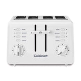 Cuisinart Plastic White 4 slot Toaster 7.2 in. H X 10.7 in. W X 10.8 in. D