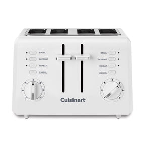 Cuisinart Plastic White 4 slot Toaster 7.2 in. H X 10.7 in. W X 10.8 in. D