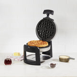 Cuisinart 1 waffle Brushed Silver Stainless Steel Rotary Waffle Maker