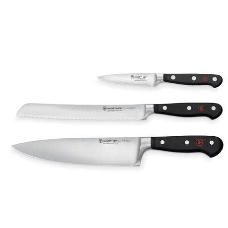 WUSTHOF Stainless Steel Knife Set 3 pc