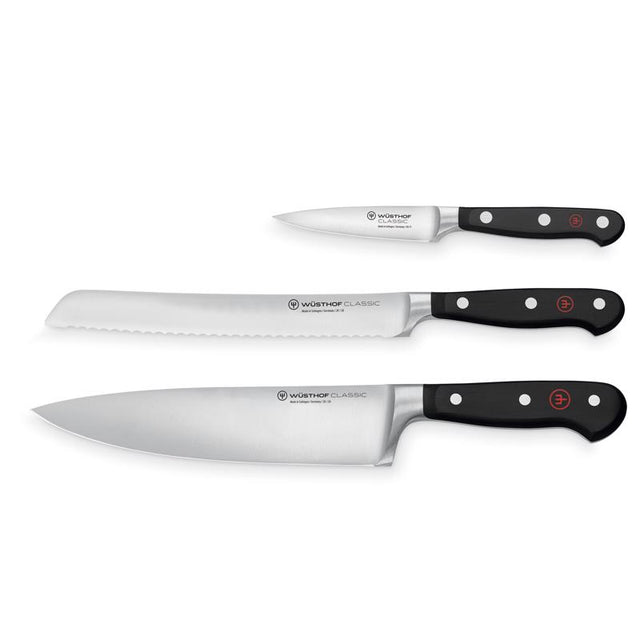 WUSTHOF Stainless Steel Knife Set 3 pc