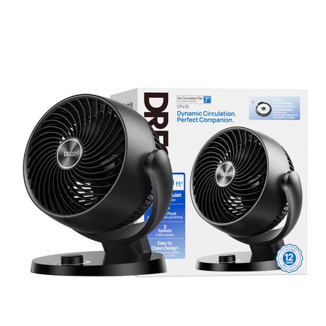 Dreo 11.81 in. H X 7 in. D 3 speed Air Circulator Fan