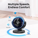 Dreo 11.81 in. H X 7 in. D 3 speed Air Circulator Fan
