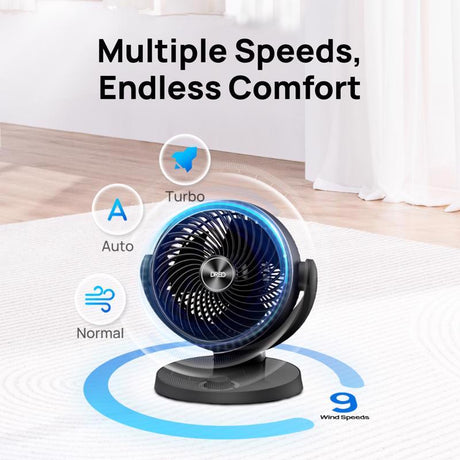 Dreo 11.81 in. H X 7 in. D 3 speed Air Circulator Fan